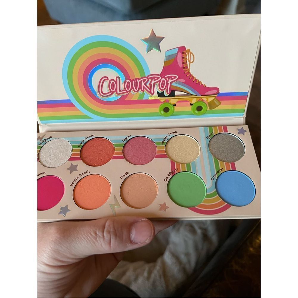 Colourpop Lets Roll Pressed Powder Eye Palette